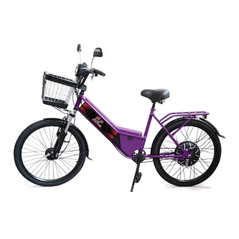 Bicicleta Elétrica - New Street 800w - Violeta - Plug and Move