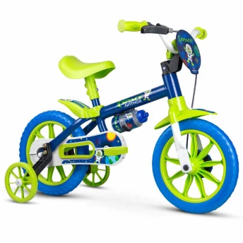 Bicicleta Infantil com Rodinhas - Aro 12 - Space - Nathor