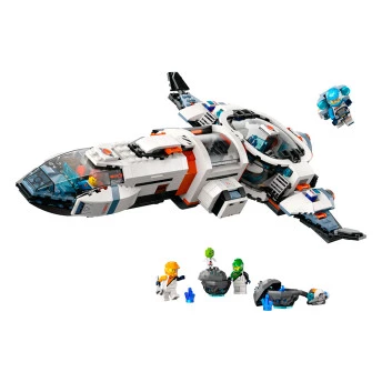 Bloco de Montar - City - Nave espacial galáctica modular - 717  peças - LEGO