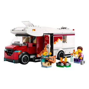 Bloco de Montar - City – Aventura de férias com motorhome - 385 peças - LEGO