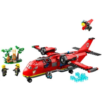 Bloco de Montar - CITY – Aviao dos Bombeiros - 478  peças - LEGO