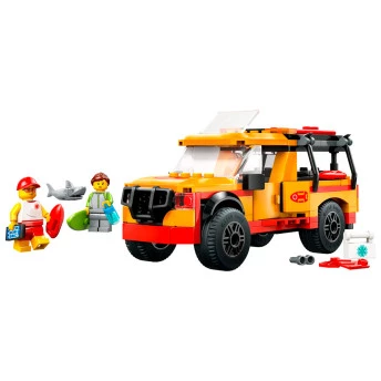 Bloco de Montar - City – Caminhão de resgate de praia salva-vidas - 385 peças - LEGO