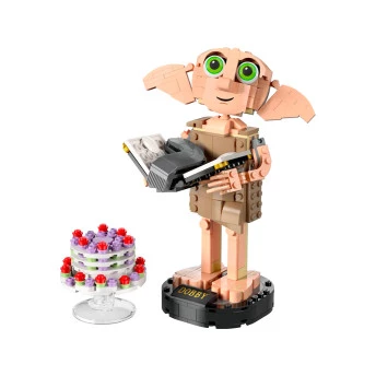 Bloco de Montar - Harry Potter - Dobby o Elfo Domestico - 403  peças - LEGO