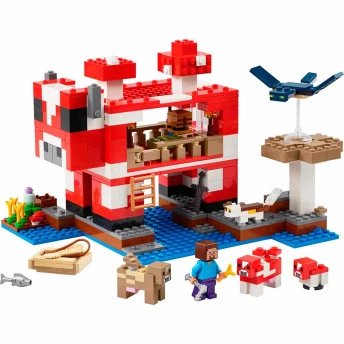 Bloco de Montar - Minecraft - A Casa Coguvaca - 500 peças - LEGO
