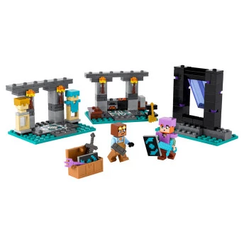Bloco de Montar - Minecraft - O Arsenal - 203  peças - LEGO