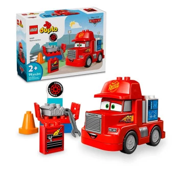 Blocos de Montar - Disney Carros - Mack na Corrida -14 peças - LEGO Duplo