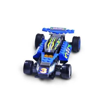 Blocos de Montar - Corrida Maluca - Sem Derrota - 60 Peças - Xalingo