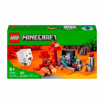 Blocos de Montar - Emboscada no Portal do Nether - LEGO Minecraft