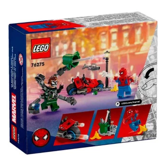 Blocos de Montar - Perseguição de Moto Homem-Aranha - 77 peças - LEGO Marvel Spiderman