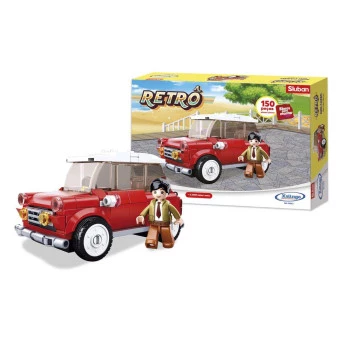 Blocos de Montar - Retrô - Mini Carro - 150 pcs - Xalingo