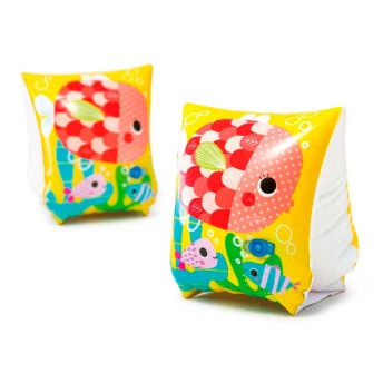 Boia Infantil Inflável - Flutuador de Braço - Peixinhos - INTEX
