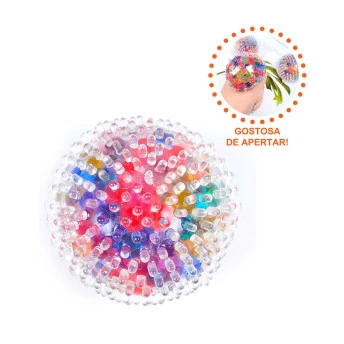 Bolinha de Apertar - Squish Mania - Spike Bolita Cristal - Toyng