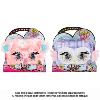 Bolsa Interativa - Purse Pets - 30 Sons e Reações - Sortido - Sunny Brinquedos