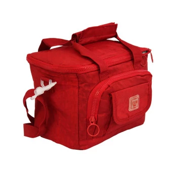 Bolsa Térmica - Clio Lunch Bag - Crinkle - Vermelho - Clio Style