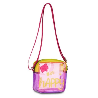 Bolsinha Infantil - Translucida - Be Happy - Clio Style