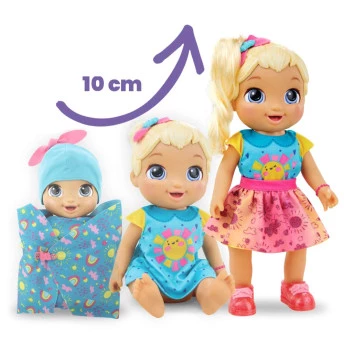 Boneca Baby Alive que Cresce - Baby Grows UP Feliz - 75 Frases e Sons - Hasbro