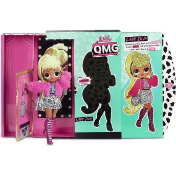BONECA LADY DIVA LOL SURPRISE! OMG - 20 SURPRESAS - CANDIDE
