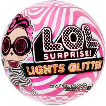 Nova Boneca LOL Surprise - Lights Glitter - 8 Surpresas - Candide