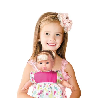 Boneca Totsy Com Cabelo - 113 Frases - Super Toys_331_1