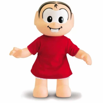 Boneca - 35 cm - Turma da Mônica Tradicional - Mônica - Sid-Nyl