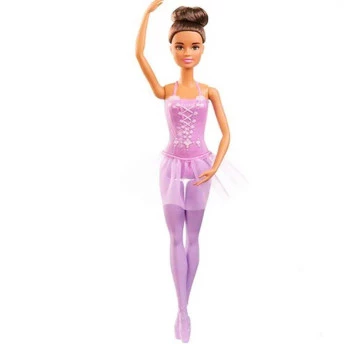 Boneca Articulada - Barbie - Bailarina Clássica - Roxa - Castanho - Mattel