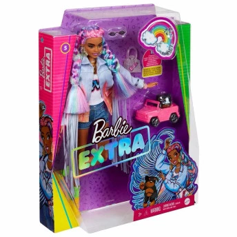Boneca Articulada - Barbie Extra - Barbie com Cachorrinho - Mattel