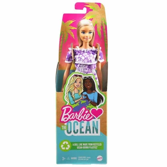 Boneca Articulada - Barbie Loves the Ocean - Ecológica - Loira - Mattel