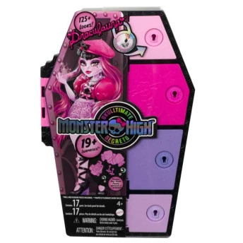Boneca Articulada - Monster High Skulltimate - Draculaura - 19 Surpresas - Mattel
