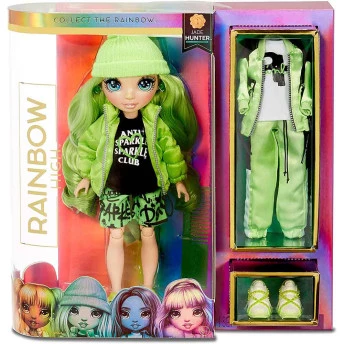 Boneca Articulada Rainbow High Fashion - Jade Hunter - Candide