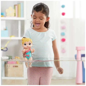 Boneca Baby Alive - Bebê Banhos Carinhosos - Loira - Hasbro