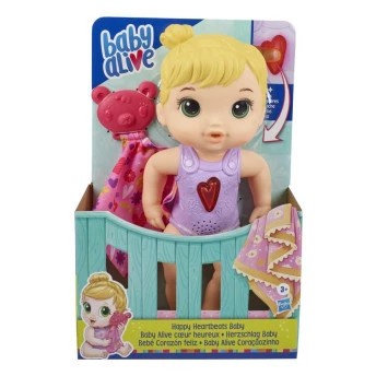Boneca Baby Alive - Coraçãozinho Feliz - Loira - Hasbro