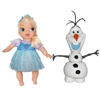 Boneca Baby Elsa e Olaf - Frozen - Disney - Mimo Toys