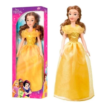 Boneca de Vinil - 55 cm - Mini My Size - Disney - Bela - Baby Brink