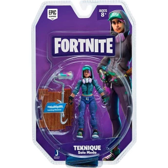 Boneca com Acessórios - 10 cm - Fortnite - Teknique - Sunny Brinquedos