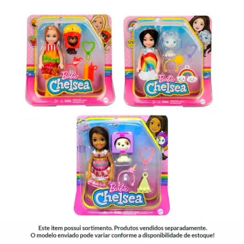 Boneca com Acessórios - Barbie Chelsea Fantasia - Sortida - Mattel