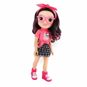 Boneca com Som - 30 cm - Youtuber Luluca - Luluquinha - Estrela