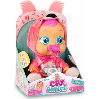 Boneca Cry Babies que Chora - Flamy  Fancy - Multikids