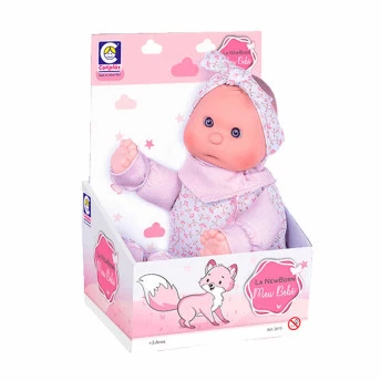 Boneca de Pano - La New Born - Meu Bebê - Cotiplás