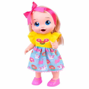 Boneca de Vinil - Baby’s Collection - Papá Divertido - Super Toys