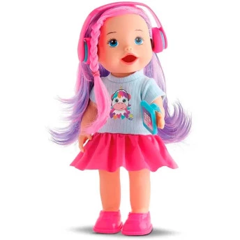 Boneca de Vinil - My Little Collection - Descolada - Divertoys
