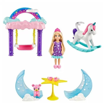 Boneca e Conjunto - Barbie Dreamtopia - Chelsea Festa do Pijama - Mattel