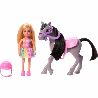 Boneca e Figura - Barbie Chelsea - Passeio de Pônei - Mattel