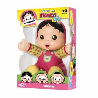 Boneca Fofinha - 22 cm - Turma da Mônica Baby - Magali - BabyBrink