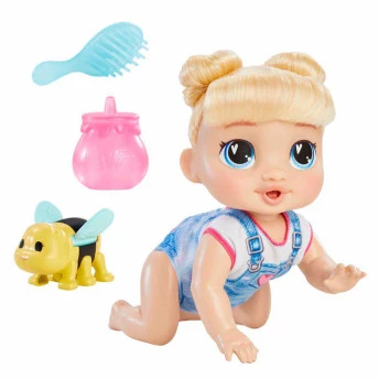 Boneca Interativa - Baby Alive - Engatinha e Brinca - Harper Hugs - Hasbro