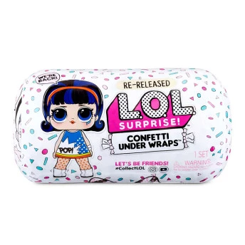 Boneca LOL Surprise - Confetti Under Wraps - 15 Surpresas - Candide