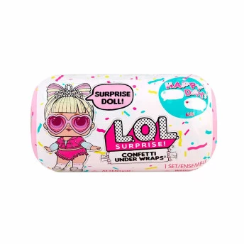 Boneca LOL Surprise - Confetti Under Wraps 2 - 15 Surpresas - Candide