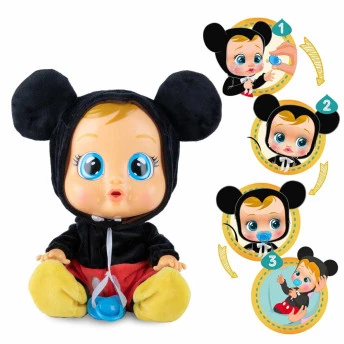 Boneca que Chora - Cry Babies - Disney - Mickey Mouse - Multikids