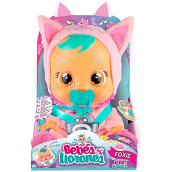 Boneca que Chora - Cry Babies - Fantasy - Foxie - Multikids