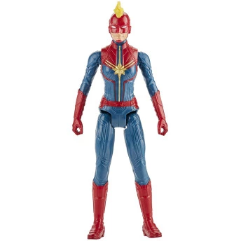 Boneco Capitã Marvel - Titan Hero - Vingadores Marvel - 30 cm - Hasbro