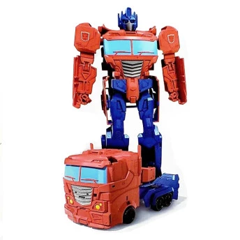 Figura Articulada - 28 cm - Transformers Titan Changers - Optimus Prime - Hasbro